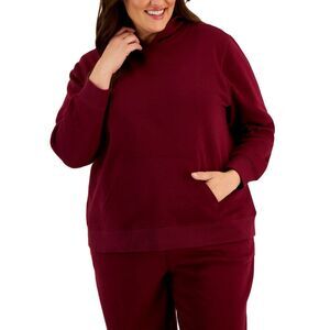 ID Ideology Plus Size Fleece Hooded Pullover Sweatshirt, Created for Macy's Size